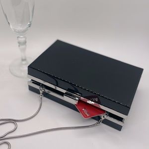 Rachel Zoe - Black Hardcase Clutch - Used Once - EXCELLENT